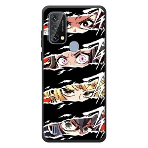 Силіконові чохлі з очіма Anime для Чорнийвідьйо А50 (Очі на чорному)