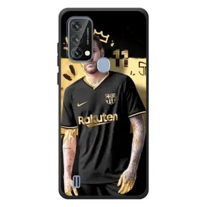Силиконовый Чехол Blackview A50 (Gold Neymar)