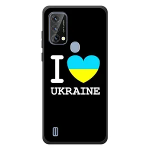 Чохол з Українською символікою на Чорнийвідьйо А50 (I Love Ukraine)