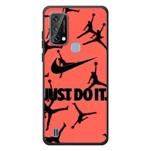 Силиконовый Чехол Nike Air Jordan на uncomplicated (Just Do It)