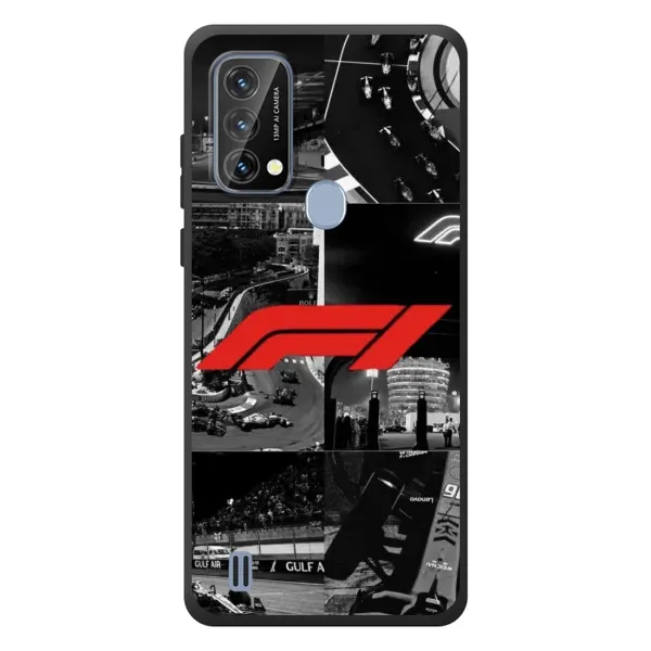 Чехол с рисунком «Коллаж Формула 1» для Blackview A50