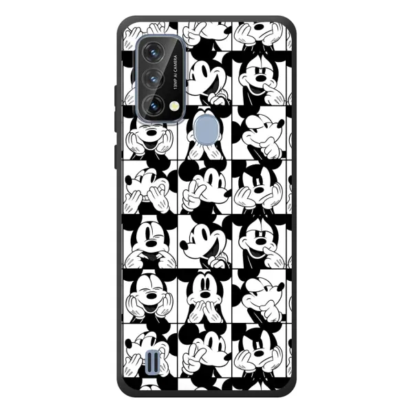 Чехол с рисунком «Коллаж Микки Маус» для Blackview A50 Чехол с рисунком «Коллаж Микки Маус» для Blackview A50