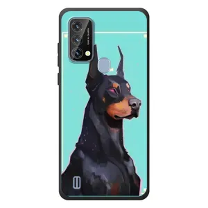 Чехол ДОБЕРМАН для Blackview A50 (Король доберман)