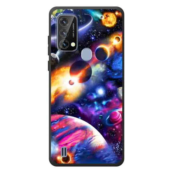 Чехол с рисунком «Космический мир» для Blackview A50