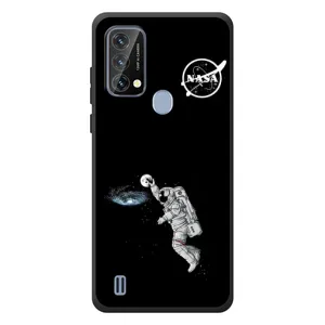 Силиконовый бампер с принтом "Наса" на Blackview A50 (Космонавт баскетболист)
