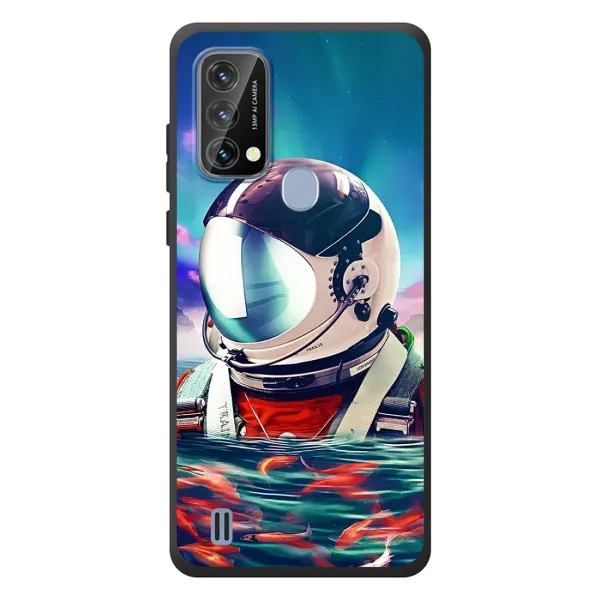 Чехол с рисунком «Космонавт в воде» для Blackview A50 Чехол с рисунком «Космонавт в воде» для Blackview A50