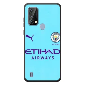 Силиконовые Чехлы принт Футбол на Blackview A50 (Man City)