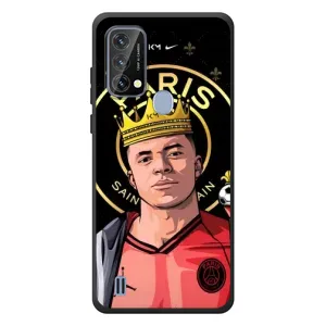 Чехол (TPU) с Футболистом на Blackview A50 (Mbappe King)