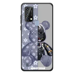 Силіконовий чохол для Blackview A50 (Ведмідь Louis Vuitton)