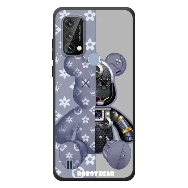 Чехол с рисунком «Медведь Louis Vuitton» для Blackview A50