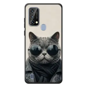 Чехол на тематику: Коты для Blackview A50 (Модный кот)