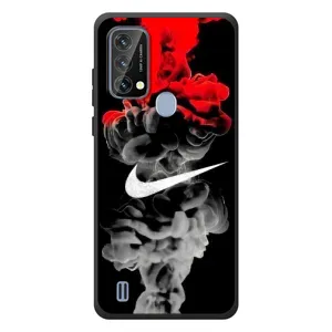 Силиконовый Чехол на Blackview A50 с картинкой Nike (Nike дым)