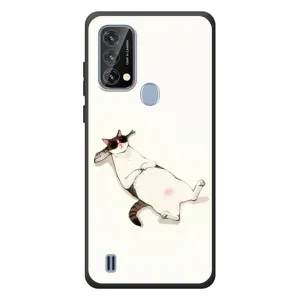 Чехол на тематику: Коты для Blackview A50 (Отдых)