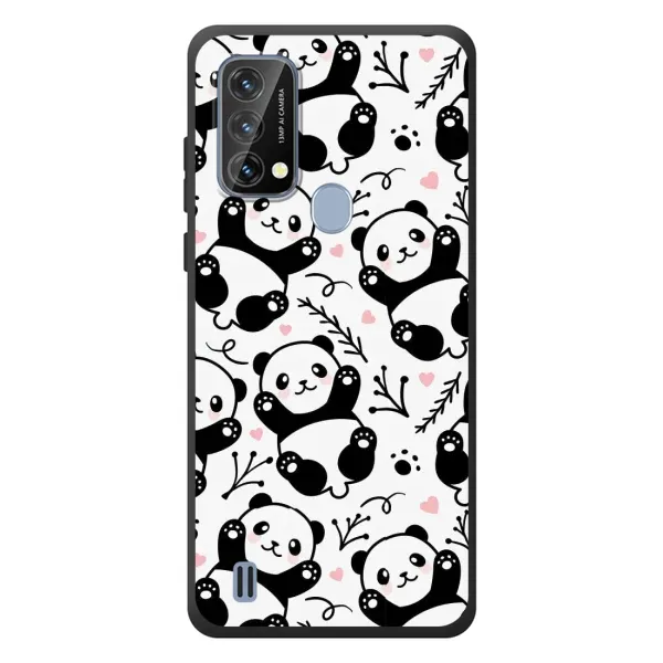 Чехол с рисунком «Пандочки» для Blackview A50 Чехол с рисунком «Пандочки» для Blackview A50
