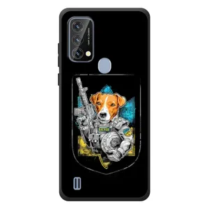 Чехол с принтом для Blackview A50 (Патрон Воин)