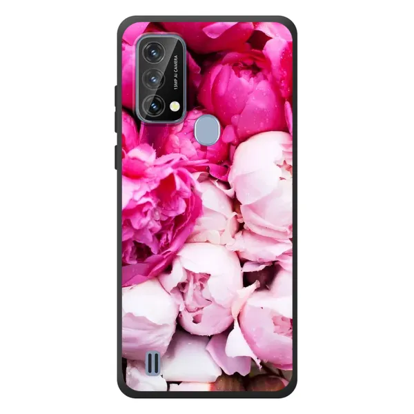 Чехол с рисунком «Пионы» для Blackview A50 Чехол с рисунком «Пионы» для Blackview A50
