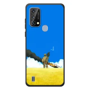 Чехлы на военную тематику для Blackview A50 (Попадание)