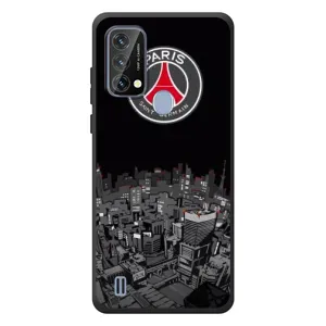 Силиконовые Чехлы принт Футбол на Blackview A50 (PSG)