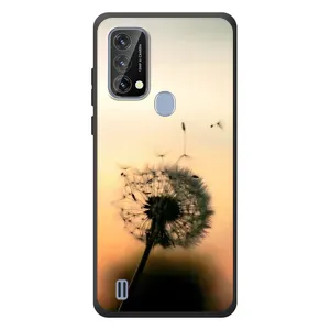 Силиконовый Чехол с одуванчиками на Blackview A50 (Роздумаханый одуванчик)