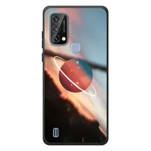 Чехол (ТПУ) с планетами на Blackview A50 (Сатурн)