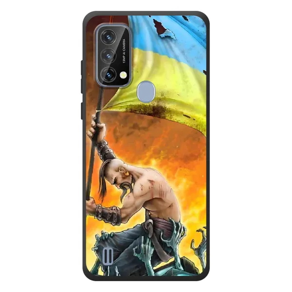 Чехол с рисунком «Сильный Козак» для Blackview A50 Чехол с рисунком «Сильный Козак» для Blackview A50