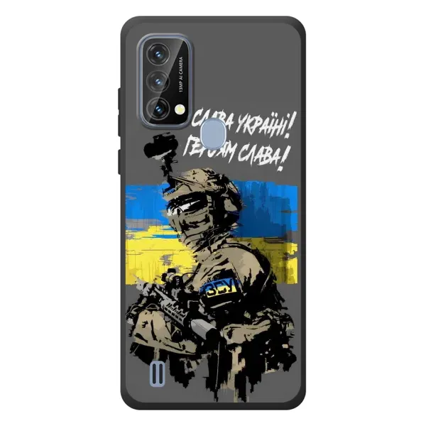 Чехол с рисунком «Слава Украине» для Blackview A50