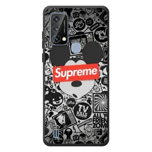 Чехол с Брендами одежды на uncomplicated (Supreme Маус)