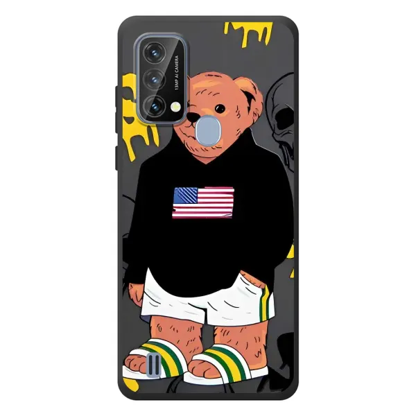 Чехол с рисунком «Teddy USA» для Blackview A50