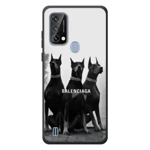 Чехол ДОБЕРМАН для Blackview A50 (Три добермана)