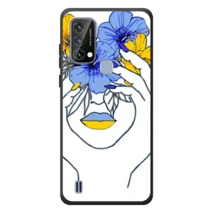 Чохол на Blackview A50 (Український дизайн) (Українка на всю голову)