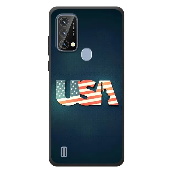 Чехол с рисунком «USA» для Blackview A50 Чехол с рисунком «USA» для Blackview A50