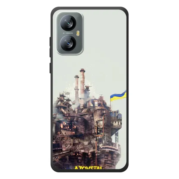 Чехол с рисунком «Азовсталь» для Blackview A52 Pro Чехол с рисунком «Азовсталь» для Blackview A52 Pro