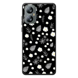 Чохли з тематикою "КВІТИ" на Blackview A52 Pro (цвітіння на чорному)