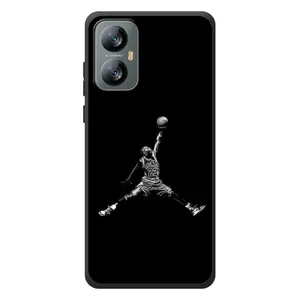 Силиконовый Чехол Nike Air Jordan на Блэ́квью А52 Про (Джордан)