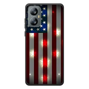 Чехол Флаг USA для Blackview A52 Pro (Флаг США 2)
