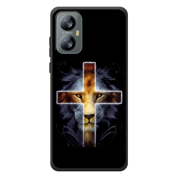 Чехол с рисунком «Иисус Лев» для Blackview A52 Pro Чехол с рисунком «Иисус Лев» для Blackview A52 Pro