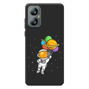 Силиконовый Чехол с принтом "Космонавты" на Blackview A52 Pro
