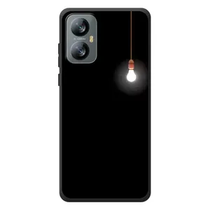 Чехол с картинками на черном фоне для Blackview A52 Pro (Лампочка)