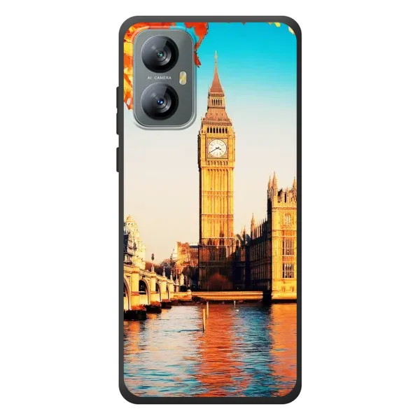 Чехол с рисунком «Летний Лондон» для Blackview A52 Pro