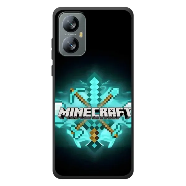 Чехол с рисунком «MineCraft 2» для Blackview A52 Pro