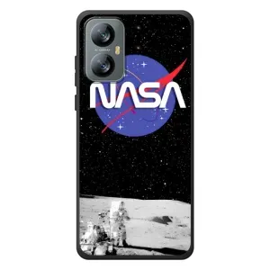 Силіконовый бампер з принтом "Наса" на Blackview A52 Pro (Nasa на місяці)
