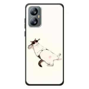 Чехол на тематику: Коты для Blackview A52 Pro (Отдых)