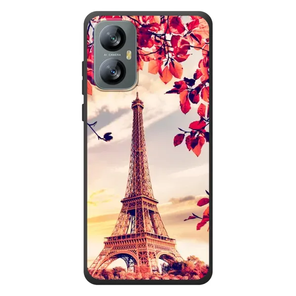Чехол с рисунком «Paris photo» для Blackview A52 Pro