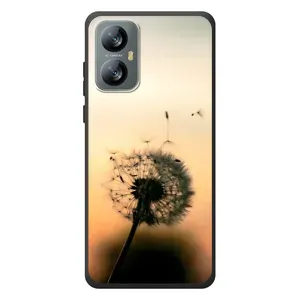 Силиконовый Чехол с одуванчиками на Blackview A52 Pro