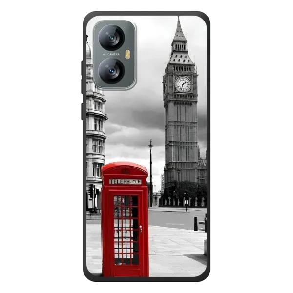 Чехол с рисунком «TELEPHONE» для Blackview A52 Pro