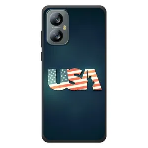 Чехол Флаг USA для Blackview A52 Pro (USA)