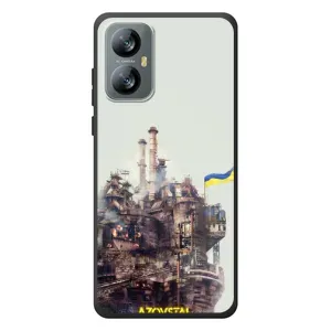 Чехлы на военную тематику для Blackview A52 (Азовсталь)