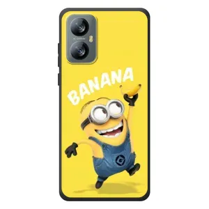 Мультяшний принт на Чохол для Червовийю A52 (Banana)