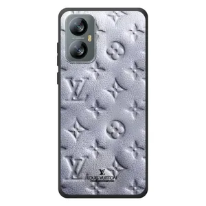 Текстурный Чехол Louis Vuitton для <td>Блэ́квью А52 </td> (Белый ЛВ)