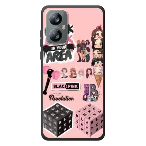 Чехлы с картинкой для Blackview A52 (BLACK PINK коллаж)
